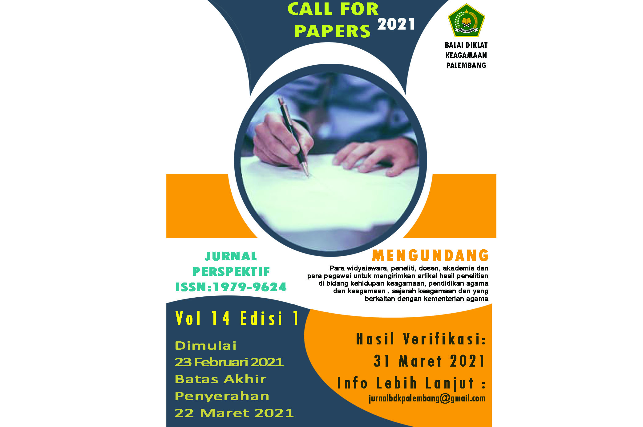 Call For Papers Jurnal Perspektif Vol. 14 Edisi I 2021